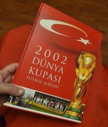 LOT.3 » DÜNYA KUPASI 2002 PRESTİJ ALBÜM. KALİTELİ. TÜRKİYE DÜNYA ÜÇÜNCÜSÜ.