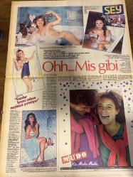 ŞEY HAFTALIK MAGAZİN GAZETESİ DOĞUM GÜNÜ HEDİYESİ  ( Turkish Newspaper ) - 1 KASIM 1982 - TAM TAKIM 12 SAYFADIR -Yasemin Kutsi-Ferdi Tayfur-Necla Nazır-Zafir Seba-Hayal Devran-Füsun Önal-Yüksel Üzel-Ercan Turgut-Gülşen Bubikoğlu-Cihan Ünal-Türkan Şoray-Hülya Koçyiğit-Fatma Girik-Oya Aydoğan-İbrahim Tatlıses-Gönül Akkor-Perihan Savaş-Misafir Tezcan-Müjdat Gezen-Nurhan Tokcan-Egemen Bostancı-Seda Sayan-Deniz Erkanat-Nilgün Altınel-Rıza Silahlıpoda-Zati Sungur-Zeki Çetin-Cikita-Mine Soley-Kibariye Bu adamı Yasemin Kutsi öldürdü-Böyle olacağını sanki içime doğmuştu-Uzun süre hayır dedim ama dinletemedim-Ohh… Mis gibi-Gacılar beyaz sabun neyiniz yetmiyor-Yerli malı yurdun malı her Türk onu kullanmalı-Yüksel Üzel’i yoldan döndürdüler-Dertlerini Anadolu’da unutacak-Ercan Turgut çıkış yolunu buldu-Etle tırnak oldular-Necla’dan çocuğum olsun istiyorum-Bu aşk bitecek mi-Öyle bir dünya ki-Füsun Önal suçlanıyor-Kışa Derimod’la merhaba dedik-Gülşen Bubikoğlu da siyayı Cihan Ünal’da buldu-Fatma Giri