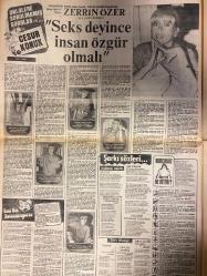 ŞEY HAFTALIK MAGAZİN GAZETESİ DOĞUM GÜNÜ HEDİYESİ  ( Turkish Newspaper ) - 1 KASIM 1982 - TAM TAKIM 12 SAYFADIR -Yasemin Kutsi-Ferdi Tayfur-Necla Nazır-Zafir Seba-Hayal Devran-Füsun Önal-Yüksel Üzel-Ercan Turgut-Gülşen Bubikoğlu-Cihan Ünal-Türkan Şoray-Hülya Koçyiğit-Fatma Girik-Oya Aydoğan-İbrahim Tatlıses-Gönül Akkor-Perihan Savaş-Misafir Tezcan-Müjdat Gezen-Nurhan Tokcan-Egemen Bostancı-Seda Sayan-Deniz Erkanat-Nilgün Altınel-Rıza Silahlıpoda-Zati Sungur-Zeki Çetin-Cikita-Mine Soley-Kibariye Bu adamı Yasemin Kutsi öldürdü-Böyle olacağını sanki içime doğmuştu-Uzun süre hayır dedim ama dinletemedim-Ohh… Mis gibi-Gacılar beyaz sabun neyiniz yetmiyor-Yerli malı yurdun malı her Türk onu kullanmalı-Yüksel Üzel’i yoldan döndürdüler-Dertlerini Anadolu’da unutacak-Ercan Turgut çıkış yolunu buldu-Etle tırnak oldular-Necla’dan çocuğum olsun istiyorum-Bu aşk bitecek mi-Öyle bir dünya ki-Füsun Önal suçlanıyor-Kışa Derimod’la merhaba dedik-Gülşen Bubikoğlu da siyayı Cihan Ünal’da buldu-Fatma Giri