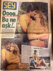 ŞEY HAFTALIK MAGAZİN GAZETESİ DOĞUM GÜNÜ HEDİYESİ  ( Turkish Newspaper ) - 30 AĞUSTOS 1982 - TAM TAKIM 12 SAYFADIR -Barış manço-Yüksel Uzel-Ahmet Özhan-Savaş eşici-Kadir İnanır-Ahu Tuğba-Emel Sayın-Bedia Akartürk-Senay Düdek-İbrahim Tatlıses-Samime Sanay-Sezen Aksu-Belkıs Akkale-Necla Nazır-Mine Koşan-Müjde Ar-Müjdat Gezen-Perran Kutman-Mehtap Ar-A. Rıza Gündoğdu-Hülya Süer-Zerrin Özer-Seyyal Taner-Arif Şentürk-Funda Akarı-Uğur Böcekleri-Hüsamettin Subaşı-Seyhan Tutu-Nur Yoldaş-Mahmut Tuncer-Azra Balkan-Işıl Yücesoy-Enis Fosforoğlu-Nurhan Damcıoğlu-Balarısı Özdemir-İlhan Daner-Osman Yağmurdereli-Tolga Han-Sevda Ferdağ-Atilla Yelken-Zerrin-Nil Burak-Sibel Egemen-Neşe Karaböcek-Ümit Besen-Erkin Koray-Sevil Büdeü-Seda-Rıfat Ababay-Kainat Barkan Pajonk Oooo Bu ne aşk-Sanat diye diye-Kadir İnanır’ın başını döndüren sahneler-Batı müziğinde ben de varım-Fuar öncesi son cümbüş-Bu kadınlar Türk halk müziğine yakışmıyor-Hüzünlü nikah-Aşk gemisinde ikinci balayı-Ajda Pekkan-Sevda Ferdağ