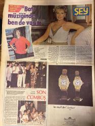 ŞEY HAFTALIK MAGAZİN GAZETESİ DOĞUM GÜNÜ HEDİYESİ  ( Turkish Newspaper ) - 30 AĞUSTOS 1982 - TAM TAKIM 12 SAYFADIR -Barış manço-Yüksel Uzel-Ahmet Özhan-Savaş eşici-Kadir İnanır-Ahu Tuğba-Emel Sayın-Bedia Akartürk-Senay Düdek-İbrahim Tatlıses-Samime Sanay-Sezen Aksu-Belkıs Akkale-Necla Nazır-Mine Koşan-Müjde Ar-Müjdat Gezen-Perran Kutman-Mehtap Ar-A. Rıza Gündoğdu-Hülya Süer-Zerrin Özer-Seyyal Taner-Arif Şentürk-Funda Akarı-Uğur Böcekleri-Hüsamettin Subaşı-Seyhan Tutu-Nur Yoldaş-Mahmut Tuncer-Azra Balkan-Işıl Yücesoy-Enis Fosforoğlu-Nurhan Damcıoğlu-Balarısı Özdemir-İlhan Daner-Osman Yağmurdereli-Tolga Han-Sevda Ferdağ-Atilla Yelken-Zerrin-Nil Burak-Sibel Egemen-Neşe Karaböcek-Ümit Besen-Erkin Koray-Sevil Büdeü-Seda-Rıfat Ababay-Kainat Barkan Pajonk Oooo Bu ne aşk-Sanat diye diye-Kadir İnanır’ın başını döndüren sahneler-Batı müziğinde ben de varım-Fuar öncesi son cümbüş-Bu kadınlar Türk halk müziğine yakışmıyor-Hüzünlü nikah-Aşk gemisinde ikinci balayı-Ajda Pekkan-Sevda Ferdağ