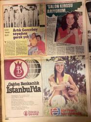 ŞEY HAFTALIK MAGAZİN GAZETESİ DOĞUM GÜNÜ HEDİYESİ  ( Turkish Newspaper ) - 27 ARALIK 1982 - TAM TAKIM 12 SAYFADIR - KADİR İNANIR 3 KADIN ARASINDA - Serpil Çakmaklı - Canan Yaka - Ahu Tuğba - Gülşen Bubikoğlu sanatına lanet etti - Hülya Koçyiğit - Müjde Ar - Gönül Yazar - Gülistan Okan - İbrahim Tatlıses - Nesrin Topkapı - Bal Özdemir - İlhan Daner - İsmail Kılıç - Ediz Onay - Aldo Dilek - Akın Uğurlu - Adnan Pekak - Gönül Bayar - Sehriban Gül - Nisan Bener - Serpil Ürümcer - Tülay Karaca - Çikita - Mustafa Şimşek - Nilgün Balkani - Hayati Var - Sulukule Ekibi - Zeynep Zorlu - Gönül Ülkü - Vasfiye Ergin - Cansel Yücel - İnci Sez - Zerrin Nur - Gülsen Akınay - Nigar Uluer - Vahdet Vural - Rıza Silahipoda - Muğdat Gezen - Ferhan Şensoy - Altan Gencebay - Oya Aydoğan - Adnan Şenses - Zeki Alasya - Nilüfer - Muhtem Nur - Fatoş Yalçınkaya - Zerrin Özer - Türkan Şoray - Gökhan Güney - Filiz Eser - Huri Sapan - Öztürk Serengil - Gonul Alba - Erol Evgin