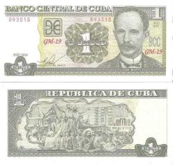 KÜBA 1 PESO