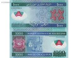 MORİTANYA 1000 OUGUIYA 2014 POLYMER. ÇİL KONDİSYON.