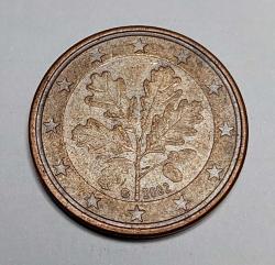 ALMANYA 2002 5 EURO CENT