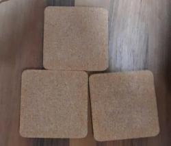 KIZILAY 3 ADET BARDAK ALTLIĞI -  KIZILAY PULLARI GÖRSELLİ - Mantar Bardak Altlığı Kızılay