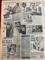 ŞEY HAFTALIK MAGAZİN GAZETESİ DOĞUM GÜNÜ HEDİYESİ  ( Turkish Newspaper ) - 6 EYLÜL 1982 - TAM TAKIM 12 SAYFADIR - Şarkı sözü yarışması sonuçlandı-Orhan Gencebay-Ahmet Selçuk İlkan-Coşkun Sabah-Cengiz Tekin-Ayhan Göncer-Semra İnanç-Eıfat Ababay-Şakir Eczacıbaşı-Hüner Coşkuner-Gülden Karaböcek-Serpil Çakmaklı-Kadir İnanır-Filiz Akın-Sevim Emre-Orhan Gencebay-Fatma Girik-Günay Girik-Ajda Pekkan-Nükhet Duru-Coşkun Göğen-Ferdi Tayfur-Necla Nazır-Huysuz Virjin-Nazan Şoray-Mine Mutlu-Güzide Kasacı Karaböcek ailesinin yüzkarası-Gülden Karaböcek şimdi de bu şoförle basıldı-Oğlumuzu kirli aşkına alet etti-Öfkeli koca kin kusuyor-Etme bulma dünyası-Aşka doymayan Serpil Çakmaklı-Ölmeden önce çılgınca sevişti-Korkmayın Kadir İnanır yaşıyor-Bu yatırım kime?-Nikah yine ertelendi-Oh nihayet sıra kardeşine geldi-Ajda ablalarıyla küçükler bayram yaptı-Nükhet Duru kaçtı-Ayıp ettin Coşkun-Bir zamanlar kartaldı-Fuarın gediklisi-Özal’dan sonra Barış da Kuveyt yolcusu-Bayan Sultan-ı Yegah sınıfta kaldı-Sezen