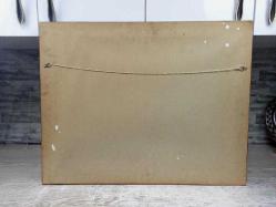 Eskilerden Deri Üzerine El Boyama Osmanlı Tuğralı Tablo