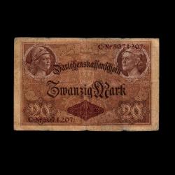 ALMANYA (1914) -  20 Mark (Temiz 6,0/10)