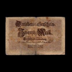 ALMANYA (1914) - 20 Mark (Temiz 6,0/10)