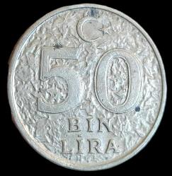 1998 50 Bin Lira