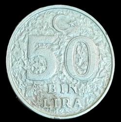 1998 50 Bin Lira