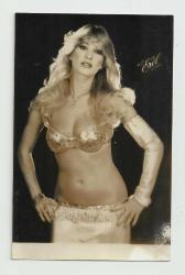 4 FARKLI SARIŞIN DANSÖZ TÜLAY KARACA ORİJİNAL ESKİ FOTOĞRAF...