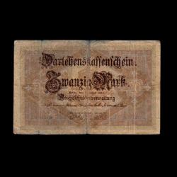 ALMANYA (1914) - 20 Mark (T-ÇT 6,5/10)