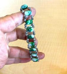 SARI RETRO BİLEKLİK PİLASTİK BİLEKLİK NO 53