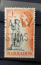 LOT.16 » Barbados- damgalı pul