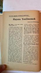 SEVGİ DÜNYASI DERGİSİ - EKİM 1981 SAYI: 154 DR. REFET KAYSERİLİOĞLU - GÜNGÖR ÖZYİĞİT - SALİM KABATAŞ - CENK KORAY - HALİL CİBRAN - A.H.T. - ACAR DOĞANGÜN GÖNÜLLERE DOLUVERMEK - YÜZÜNÜ BURUŞTURAN - KÜÇÜLMESİNİ BİLMEK - SEVGİ VE SAYGI ÜZERİNE - DERGİ GECİKMESİ VE OKUR DESTEĞİ - GERÇEK KERAMET - MUCİZE NEDİR - MUCİZE VE KERAMET İKİLİSİ - PEYGAMBER VE ÇOCUK - SPIRITUALİZM VE YAŞAM YOLU - EKTOPLAZMA VE FİZİKSEL OLGULAR - BEDENSEL MANYETİK MADDELER - RUHSAL OPERATÖRLER VE MADDELEŞME - TAM TAKIM EKSİKSİZ 42 SAYFA