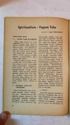 SEVGİ DÜNYASI DERGİSİ - AĞUSTOS 1981 SAYI: 152 DR. REFET KAYSERİLİOĞLU - GÜNGÖR ÖZYİĞİT - SALİM KABATAŞ - ACAR DOĞANGÜN ÖZDE BİRDİR İNSAN - İÇSEL SAVAŞ VE DOĞRU YOLA DÖNÜŞ - YÜKSELME VE BEŞ ESAS - DÜNYAYA TEKRAR GELMEK - GEÇMİŞ HAYATLARI HATIRLAMA OLAYLARI - EKMİNEZİ İLE RUH DENEYİMLERİ - BİLİMSEL ÖRNEKLERLE REENKARNASYON - BUGÜNÜN DİLİYLE HADİSLER - VAHİY VE PEYGAMBERLİK - SPİRİTUALİZM VE YAŞAM YOLU - TANRI’NIN İŞLEYİŞİ VE RUHSAL HİYERARŞİ - RUHSAL YASALAR: İYİLİK, GERÇEK, GÜZELLİK, HAK, SEVGİ - RUHLAR ARASI KÖPRÜ OLARAK SEVGİ - BELGELERLE İKİ VE DAHA ÇOK YAŞAM KİTABI - DÜNYA BİRLİĞİ VE ÖLÜM KORKUSUNUN AZALMASI - İNANMAK VE İNKÂR ARASINDA BİREYİN SEÇİMİ - TAM TAKIM EKSİKSİZ 42 SAYFA