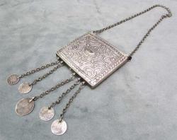 AnTiKa OSMANLI GÜMÜŞ HAMAYIL-MUSKALIK........