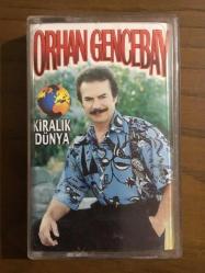 ORHAN GENCEBAY KİRALIK DÜNYA sadece kartonet kaset yok