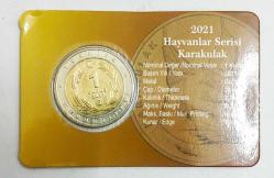 Hayvanlar Serisi   Karakulak Hatıra Parası..(Darphane-2021)