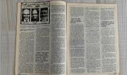 2000 İKİBİN’E DOĞRU AKTÜALİTE DERGİSİ – SAYI 4 – 26 OCAK 1987 – 64 SAYFA RESMİ İSTİKAMET TÜRK-İSLAM SENTEZİ – KENAN EVREN BAŞKANLIĞINDA TOPLANAN ATATÜRK YÜKSEK KURULU KARARI – SUUDİLERİN GAZETESİ ŞARK EL AVSAT YENİ OSMANLILARA HOŞGELDİNİZ – TÜRKİYE NERE KORE NERE – CİNSELLİK BENİM İÇİN KENDİMİ İFADE BİÇİMİ – İSLAMCI GAZETELERİN KADIN PORTRESİ – TÜRKİYE’DE KADININ GÖRÜNÜMÜ – KADINLARIN SİYASİ MÜCADELESİ – KADINLARIN GÜNLÜK YAŞAMI – MEKTUPLAR – KÜRTLERİN KİMLİK ARAYIŞI – ZALİME GÜNAHSIZ MIYIZ? – BASIN CESUR MU? – İSTENEN İRAN TİPİ LAİKLİK Mİ? – AVRUPA’DA OKSİJEN KADAR ÖZGÜRLÜK – MERHABALAR HAKK’TIR DOĞRU – OTORİTENİN DUYARSIZLIĞI – YANKILAR – ERMENİ’NİN KAZANINA 2 MİLYONLA 2 KİLO – ŞAİBE İDDİASI – ALEVİE LAİKLİK – BİR İDDİA – BÜYÜK REAKSİYON – KAPAK – BU HAFTA – HABER-YORUM – TARİH VE GİZEMLİLİK – KÜLTÜR-SANAT – DÜNYA – İŞÇİ-SENDİKA – KİTAP – BULMACA – TV  KENAN EVREN – NAZLI ILICAK – SEMİH POROY – DOĞU PERİNÇEK – CEMAL SÜREYA – NECATİ CUMALI – MELİH CEVDET ANDAY – ŞAHAP BALCIOĞLU – NİHA