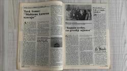 2000 İKİBİN’E DOĞRU AKTÜALİTE DERGİSİ – SAYI 4 – 26 OCAK 1987 – 64 SAYFA RESMİ İSTİKAMET TÜRK-İSLAM SENTEZİ – KENAN EVREN BAŞKANLIĞINDA TOPLANAN ATATÜRK YÜKSEK KURULU KARARI – SUUDİLERİN GAZETESİ ŞARK EL AVSAT YENİ OSMANLILARA HOŞGELDİNİZ – TÜRKİYE NERE KORE NERE – CİNSELLİK BENİM İÇİN KENDİMİ İFADE BİÇİMİ – İSLAMCI GAZETELERİN KADIN PORTRESİ – TÜRKİYE’DE KADININ GÖRÜNÜMÜ – KADINLARIN SİYASİ MÜCADELESİ – KADINLARIN GÜNLÜK YAŞAMI – MEKTUPLAR – KÜRTLERİN KİMLİK ARAYIŞI – ZALİME GÜNAHSIZ MIYIZ? – BASIN CESUR MU? – İSTENEN İRAN TİPİ LAİKLİK Mİ? – AVRUPA’DA OKSİJEN KADAR ÖZGÜRLÜK – MERHABALAR HAKK’TIR DOĞRU – OTORİTENİN DUYARSIZLIĞI – YANKILAR – ERMENİ’NİN KAZANINA 2 MİLYONLA 2 KİLO – ŞAİBE İDDİASI – ALEVİE LAİKLİK – BİR İDDİA – BÜYÜK REAKSİYON – KAPAK – BU HAFTA – HABER-YORUM – TARİH VE GİZEMLİLİK – KÜLTÜR-SANAT – DÜNYA – İŞÇİ-SENDİKA – KİTAP – BULMACA – TV  KENAN EVREN – NAZLI ILICAK – SEMİH POROY – DOĞU PERİNÇEK – CEMAL SÜREYA – NECATİ CUMALI – MELİH CEVDET ANDAY – ŞAHAP BALCIOĞLU – NİHA