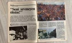 2000 İKİBİN’E DOĞRU AKTÜALİTE DERGİSİ – SAYI 24 – 14–20 HAZİRAN 1987 – 64 SAYFA ORDUDA TAYİNLER – “BELÇİKA KULÜBÜ”NÜN GÜCÜ – TAKIM TUTKUSU: “SENİ SEVMEYEN ÖLSÜN” – AHİRET CEZASI – EĞER İŞÇİ YÜRÜRSE – GLASNOST BOLŞOY’DA – “ERKEK SPORU”NA KADIN ELİ DEĞDİ – YÖK’ÜN ADALETSİZLİĞİ – TEK TİP ELBİSE GİYMEYECEĞİZ – “GEVECİLİK”TEN ÇOCUKLARIMI ÇEKİYORUM – ERZURUM CEZAEVİ İÇİN SORUŞTURMA TALEBİ – “İMAMOĞLU’NU SANDIKTAN ÇIKARIN” – “SENİ SEVMEYEN ÖLSÜN” BAKIN NEYE DÖNÜŞTÜ – “KADINLARIN VARLIK NEDENİ” – “AŞKLA BAŞLAYAN HER ŞEY” – “YENİ DEMOKRASİ” ÇIKTI – “GÖRÜNÜM” GELECEĞE ELEŞTİREL BAKIŞ  DOĞU PERİNÇEK – SONER YALÇIN – SEMİH POROY – CEMAL SÜREYA – NECATİ CUMALI – MELİH CEVDET ANDAY – ŞAHAP BALCIOĞLU – NİHAT BEHRAM – HALİL BERKTAY – HÜSEYİN BÜLBÜL – SERHAN BOLLUK – NEYYİR KALAYCIOĞLU – SÜLEY PERİNÇEK – ASAF GÜVEN AKSEL – ROZERİN DOĞAN – ALİ KARŞILAYAN – DENİZ KAVUKÇUOĞLU – TUNCA ARSLAN – GÜLDEN AYDIN – SEVİL BASTÜRK – ASUMAN BAYRAK – AYŞE BENGİ – TÜRKAN DEMİR – TAKİ DOĞAN – SABİHA ERDEM – KAMİL ERDOĞ