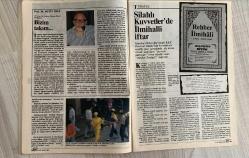 2000 İKİBİN’E DOĞRU AKTÜALİTE DERGİSİ – SAYI 24 – 14–20 HAZİRAN 1987 – 64 SAYFA ORDUDA TAYİNLER – “BELÇİKA KULÜBÜ”NÜN GÜCÜ – TAKIM TUTKUSU: “SENİ SEVMEYEN ÖLSÜN” – AHİRET CEZASI – EĞER İŞÇİ YÜRÜRSE – GLASNOST BOLŞOY’DA – “ERKEK SPORU”NA KADIN ELİ DEĞDİ – YÖK’ÜN ADALETSİZLİĞİ – TEK TİP ELBİSE GİYMEYECEĞİZ – “GEVECİLİK”TEN ÇOCUKLARIMI ÇEKİYORUM – ERZURUM CEZAEVİ İÇİN SORUŞTURMA TALEBİ – “İMAMOĞLU’NU SANDIKTAN ÇIKARIN” – “SENİ SEVMEYEN ÖLSÜN” BAKIN NEYE DÖNÜŞTÜ – “KADINLARIN VARLIK NEDENİ” – “AŞKLA BAŞLAYAN HER ŞEY” – “YENİ DEMOKRASİ” ÇIKTI – “GÖRÜNÜM” GELECEĞE ELEŞTİREL BAKIŞ  DOĞU PERİNÇEK – SONER YALÇIN – SEMİH POROY – CEMAL SÜREYA – NECATİ CUMALI – MELİH CEVDET ANDAY – ŞAHAP BALCIOĞLU – NİHAT BEHRAM – HALİL BERKTAY – HÜSEYİN BÜLBÜL – SERHAN BOLLUK – NEYYİR KALAYCIOĞLU – SÜLEY PERİNÇEK – ASAF GÜVEN AKSEL – ROZERİN DOĞAN – ALİ KARŞILAYAN – DENİZ KAVUKÇUOĞLU – TUNCA ARSLAN – GÜLDEN AYDIN – SEVİL BASTÜRK – ASUMAN BAYRAK – AYŞE BENGİ – TÜRKAN DEMİR – TAKİ DOĞAN – SABİHA ERDEM – KAMİL ERDOĞ