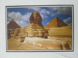 EGYPT The Sphinx POST CARD ( MISIR Sfenks KARTPOSTAL )