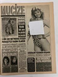 BUGÜN 2 GAZETESİ - 29 MAYIS 1991 - TAM TAKIM 8 SAYFADIR - Enver Seviş-Muazzez Katran-Şaban-Aşk ve Ölüm-Eski nişanlısını vuran Üniversiteli genç okul bahçesinde intihar etti-Talihsiz genç ayrıldığı nişanlısına 3 aydır barışma teklifi ediyordu-Güzel Ayrılın-Mucize-Herkes şaşkın-Dünyada böyle bir şey ne görüldü ne duyuldu-3 bin 500 metreden düşen paraşütçü kadın ölmedi-Havadayken paraşütü açılmayan Jil bir bataklığın içine düştü-Ünlü aktörün son günleri-Göğüsleri yüzünden boşandı-Mahkemede hakime ateş püskürdü tahliye oldu-En değerli tatil hediyesi-Son İmparatoriçe Çin’de yaşıyor-Amerikan güzeli seks haram dedi-Bombacıların kralı-Bagajdaki valiz-Gözlüğe son-Top nerede bulun kazanın-Yeni mallar ilginç buluşlar-Buzluk-Gerçek zayıflatma uzmanını açıklıyoruz-Kylie Minogue-Gülmece güldürmece-Dilencilerin son numarası-Hem paramızı alıyorlar hem dalga geçiyorlar-