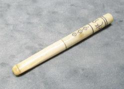 AnTiKa OSMANLI GüMüŞ KaKMaLı KEMİK-FİLDİŞİ AĞIZLIK...