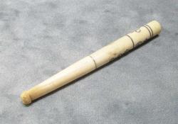 AnTiKa OSMANLI GüMüŞ KaKMaLı KEMİK-FİLDİŞİ AĞIZLIK...