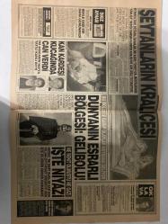 BUGÜN 2 GAZETESİ - 13 MART 1991 - TAM TAKIM 8 SAYFADIR -Murat Balık - Derya Vural - Melda Tuncel - Nihat İşiten - Arma Türkven - Prof. O’Connor - Haktan Kral - Necdet Tokatlıoğlu - Vedat Gençtürk - Füsun Önal - Şemsi İnkaya - Nilüfer Konar - Mehmet Altuntaş - Nuri Ünder - Nuik - Recep - Kalkavan - Milne - Kamuran Gürün - Nefesi Güçlü Hoca - Emir Büyükelyazıcı - Vahşi Avcı - Artık Özgür - Yasak Aşk Gençliğini Bitirdi - Define Değil Viski Gemisi - Dünyanın Esrarlı Bölgesi: Gelibolu - Şeytanların Kraliçesi - İlk Defa’ya Dikkat - Beşiktaş da Muskalandı - Avlanırken Kaza ile Vurduğu Arkadaşını Cayır Cayır Yaktı - Düşen Yunan Jetini Uzaylılar Kaçırdı - Türkiye’deki UFO’lar Dünya Basınında - Kan Kardeşi Kucağında Can Verdi - İşte Niyazi - Cinsel Sorunlarınız - Aşık Gavatı - Kinamayın Dostlar - Vardır Elbet Bir Bildiği - Dikiz Aynası - Şoför Dostu - Karikatür: Üner Önder - Nuik