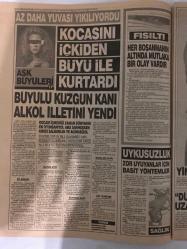 BUGÜN 2 GAZETESİ - 13 MART 1991 - TAM TAKIM 8 SAYFADIR -Murat Balık - Derya Vural - Melda Tuncel - Nihat İşiten - Arma Türkven - Prof. O’Connor - Haktan Kral - Necdet Tokatlıoğlu - Vedat Gençtürk - Füsun Önal - Şemsi İnkaya - Nilüfer Konar - Mehmet Altuntaş - Nuri Ünder - Nuik - Recep - Kalkavan - Milne - Kamuran Gürün - Nefesi Güçlü Hoca - Emir Büyükelyazıcı - Vahşi Avcı - Artık Özgür - Yasak Aşk Gençliğini Bitirdi - Define Değil Viski Gemisi - Dünyanın Esrarlı Bölgesi: Gelibolu - Şeytanların Kraliçesi - İlk Defa’ya Dikkat - Beşiktaş da Muskalandı - Avlanırken Kaza ile Vurduğu Arkadaşını Cayır Cayır Yaktı - Düşen Yunan Jetini Uzaylılar Kaçırdı - Türkiye’deki UFO’lar Dünya Basınında - Kan Kardeşi Kucağında Can Verdi - İşte Niyazi - Cinsel Sorunlarınız - Aşık Gavatı - Kinamayın Dostlar - Vardır Elbet Bir Bildiği - Dikiz Aynası - Şoför Dostu - Karikatür: Üner Önder - Nuik