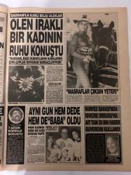 BUGÜN 2 GAZETESİ - 11 MART 1991 - TAM TAKIM 8 SAYFADIR -Hüseyin Ayan - Jil - Saddam Hüseyin - Şaban Zengin - Saralis Flake - Ferit Akgün - Lale İnce Aras - Ballı Kemal - Naciye Kapoğlu - Süleyman Koca - İmam Efendi - Ahmet Gölmez - İbrahim Çalışkan - Hüseyin’in İngiliz Karısı Tarafından Dilim Dilim Doğrandı - Kıskanç Karısı Yapacağını Yaptı - Ölen Iraklı Bir Kadının Ruhu Konuştu - Aynı Gün Hem Dede Hem De Baba Oldu - Körfez Savaşı’nda İsviçre Ordusu’na Ait 20 Bin Haber Güvercini Kullanıldı - Yattığınız Yeri Hemen Değiştirin - Vinc Gibi Göz - Balık Kemal Yılanın Düşmanlıklarını Onun İçin Severse Sebeb Ettir - Çalışan Kadın Sekse Düşkün Oluyor - Eşlerini Aldatan Kadınlar Yaptıklarından Pişman Olmuyorlar - Şüphe - Rüyasında Karısı ile Sevişirken Gördüğü İmam’a Kurşun Yağdırdı - Afacan Ahmet’in Ahı Tuttu - Tramvaya Asılan Çocuğu Döven Görevli Tramvay’dan Düştü Ölümden Döndü - Gülmece Güldürmece - Cinsel Sorunlarınız - Üçüncü Şahıslara Duyurulur - Karikatür: Üner Önder - Nuik