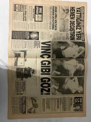 BUGÜN 2 GAZETESİ - 11 MART 1991 - TAM TAKIM 8 SAYFADIR -Hüseyin Ayan - Jil - Saddam Hüseyin - Şaban Zengin - Saralis Flake - Ferit Akgün - Lale İnce Aras - Ballı Kemal - Naciye Kapoğlu - Süleyman Koca - İmam Efendi - Ahmet Gölmez - İbrahim Çalışkan - Hüseyin’in İngiliz Karısı Tarafından Dilim Dilim Doğrandı - Kıskanç Karısı Yapacağını Yaptı - Ölen Iraklı Bir Kadının Ruhu Konuştu - Aynı Gün Hem Dede Hem De Baba Oldu - Körfez Savaşı’nda İsviçre Ordusu’na Ait 20 Bin Haber Güvercini Kullanıldı - Yattığınız Yeri Hemen Değiştirin - Vinc Gibi Göz - Balık Kemal Yılanın Düşmanlıklarını Onun İçin Severse Sebeb Ettir - Çalışan Kadın Sekse Düşkün Oluyor - Eşlerini Aldatan Kadınlar Yaptıklarından Pişman Olmuyorlar - Şüphe - Rüyasında Karısı ile Sevişirken Gördüğü İmam’a Kurşun Yağdırdı - Afacan Ahmet’in Ahı Tuttu - Tramvaya Asılan Çocuğu Döven Görevli Tramvay’dan Düştü Ölümden Döndü - Gülmece Güldürmece - Cinsel Sorunlarınız - Üçüncü Şahıslara Duyurulur - Karikatür: Üner Önder - Nuik