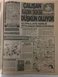 BUGÜN 2 GAZETESİ - 11 MART 1991 - TAM TAKIM 8 SAYFADIR -Hüseyin Ayan - Jil - Saddam Hüseyin - Şaban Zengin - Saralis Flake - Ferit Akgün - Lale İnce Aras - Ballı Kemal - Naciye Kapoğlu - Süleyman Koca - İmam Efendi - Ahmet Gölmez - İbrahim Çalışkan - Hüseyin’in İngiliz Karısı Tarafından Dilim Dilim Doğrandı - Kıskanç Karısı Yapacağını Yaptı - Ölen Iraklı Bir Kadının Ruhu Konuştu - Aynı Gün Hem Dede Hem De Baba Oldu - Körfez Savaşı’nda İsviçre Ordusu’na Ait 20 Bin Haber Güvercini Kullanıldı - Yattığınız Yeri Hemen Değiştirin - Vinc Gibi Göz - Balık Kemal Yılanın Düşmanlıklarını Onun İçin Severse Sebeb Ettir - Çalışan Kadın Sekse Düşkün Oluyor - Eşlerini Aldatan Kadınlar Yaptıklarından Pişman Olmuyorlar - Şüphe - Rüyasında Karısı ile Sevişirken Gördüğü İmam’a Kurşun Yağdırdı - Afacan Ahmet’in Ahı Tuttu - Tramvaya Asılan Çocuğu Döven Görevli Tramvay’dan Düştü Ölümden Döndü - Gülmece Güldürmece - Cinsel Sorunlarınız - Üçüncü Şahıslara Duyurulur - Karikatür: Üner Önder - Nuik
