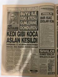 BUGÜN 2 GAZETESİ - 11 MART 1991 - TAM TAKIM 8 SAYFADIR -Hüseyin Ayan - Jil - Saddam Hüseyin - Şaban Zengin - Saralis Flake - Ferit Akgün - Lale İnce Aras - Ballı Kemal - Naciye Kapoğlu - Süleyman Koca - İmam Efendi - Ahmet Gölmez - İbrahim Çalışkan - Hüseyin’in İngiliz Karısı Tarafından Dilim Dilim Doğrandı - Kıskanç Karısı Yapacağını Yaptı - Ölen Iraklı Bir Kadının Ruhu Konuştu - Aynı Gün Hem Dede Hem De Baba Oldu - Körfez Savaşı’nda İsviçre Ordusu’na Ait 20 Bin Haber Güvercini Kullanıldı - Yattığınız Yeri Hemen Değiştirin - Vinc Gibi Göz - Balık Kemal Yılanın Düşmanlıklarını Onun İçin Severse Sebeb Ettir - Çalışan Kadın Sekse Düşkün Oluyor - Eşlerini Aldatan Kadınlar Yaptıklarından Pişman Olmuyorlar - Şüphe - Rüyasında Karısı ile Sevişirken Gördüğü İmam’a Kurşun Yağdırdı - Afacan Ahmet’in Ahı Tuttu - Tramvaya Asılan Çocuğu Döven Görevli Tramvay’dan Düştü Ölümden Döndü - Gülmece Güldürmece - Cinsel Sorunlarınız - Üçüncü Şahıslara Duyurulur - Karikatür: Üner Önder - Nuik