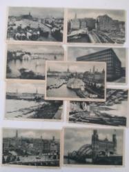 HAMBURG POSTCARD ( Hamburg Siyah Beyaz 9 Adet Kartpostal )