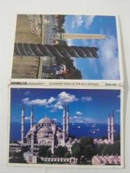 İSTANBUL SULTANAHMET CAMİİ Görselli 12 ADET KARTPOSTAL