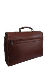 Samsonite deri evrak bilgisayar çantası