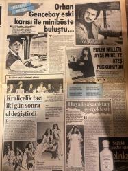 ŞEY HAFTALIK MAGAZİN GAZETESİ DOĞUM GÜNÜ HEDİYESİ  ( Turkish Newspaper ) - 30 MAYIS 1983 - TAM TAKIM 12 SAYFADIR -Ajda Pekkan çılgın gibi Amerika’ya gitti-Ferdi Tayfur Kaset ilanı-Ferdi Tayfur-Bülent Ersoy-Hacı Atakaya-Gönül Yazar-İbrahim Tatlıses-Derya Tuna-Neslihan-Nazan Şoray-Nesrin Topkapı-Akın Uğurlu-Mehtap Ar-Ayberk Şen-Keriman Tutkun-Gülsen Akkaya-Barış Manço-Doğukan Manço-Nurcan Gürgütay-Orhan Gencebay-Ayşe Mine-Levent Eruygun-Adana-Mine Mutlu-Mine Soley-Seda Sayan-Tan Zaman-Nilüfer-Onno Tunç-Sezen Aksu-Ayşegül Aldinç-Talat Bulut-Deniz Uğur-Ezgi Tayan-Ertan Tüney-Ferdi Tayfur’u Polis Koruyor-Ürküten Sevgi-Rezalet-Bülent Ersoy’u Yaktılar-Konser Mafyası’nın Eline Düştü-Gönüller Fatihi Ferdi Tayfur’un Beklenen Plağı-Orhan Gencebay Eski Karısı ile Minibüste Buluştu-Erkek Milleti Ayşe Mine’ye Ateş Püskürüyor-Kraliçelik Tacı İki Gün Sonra El Değiştirdi-Hayali Şakacıktan Gerçekleşti-Aralarına Girin Ama Birşey Tutmayın-Sevda Ferdağ röportajı-Beni Onno’dan Sezen Aksu Ayırdı-Yolları Aşk