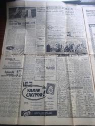 Hürriyet Gazetesi - Turkish Newspaper - 16 Ocak 1961 - yeni partiler başsız kalan Demokrat Partililere kur yapıyorlar - Fahrettin Kerim Gökay siyasi faaliyet için partilerin olgunlaşmasını ve gelişmesini bekleyecek - sosyal imkanlar ve grev hakkı - eğitim Savaşı'nda yeni bir adım genç analarla ak saçlı nineler okula gidiyor fotoğraf - Enosisçi Rumlar Kıbrıs'ta kanlı hadiseler çıkardılar - bazı sanayi müesseseleri yeni bir birlik kurdular - gümüş motor fabrikasından Necmettin Erbakan kurulan birlik toplantısında fotoğraf - Turhan Feyzioğlu Başbakan yardımcısı oluyor - Yedi Şimşek filmi küçük emek sinemasında - meşhur armatör Onassis şöhretli Maria Callas için Monte Carlo operasında bir salon yaptırıyor - Elizabeth Taylor'a kleopatra'dan sonra Safo rolü teklif edildi - Türk sinemasının en çok sevilen yıldızı Ahmet Tarık Tekçe turneye çıkıyor fotoğraf - Fenerbahçe Altınordu'yu 4-0 yendi Fotoğraf - Beşiktaş 1 Gençlerbirliği 1 - Atatürk kır koşusunu Şükrü Saban kazandı - Chevrolet ve Opel