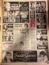 ŞEY HAFTALIK MAGAZİN GAZETESİ DOĞUM GÜNÜ HEDİYESİ  ( Turkish Newspaper ) - 24 OCAK 1983 - TAM TAKIM 12 SAYFADIR -Barış Manço röportajı-Ediz Hun-Türkan Şoray-Helacılık için kolları sıvadılar-Dilber Ay bekaret kemeri-Ümit Besen-İlhan Gündüz-Emine Besen-Seyyal Taner-Ayşe Asalüke-Serpil Barlas-Hülya Sözer-Nil Burak-Namık Engin-Kadir Alşan-Alpay Söyer-Gönül Öner-Muazzez Ersoy-Akın Uğurlu-Zafir Seba-Gülsen Akkaya-Deniz Uğur-Muzaffer Güngör-Samime Sanay-Hülya Avşar-Saadet Gürses-Cüneyt Arkın-Kadir İnanır-Nigar Uluerer-Özlem Onursal-Müjde Ar-Müjdat Gezen-Ayten Erman-Muazzez Abacı-Bülent Ersoy-Yılmaz Güney-Necla Nazır-İbrahim Tatlıses-Tarik Zambara-Düşen Afyon Uçağı-Yasemin Yalçın-Dönecek Köşe Bırakmadı-Batı’yı Bırak Araplara Bak-Bu da Modern Arabesk-Amerika’da Tutuklandı-Kazalar Onu Kovalıyor-Kadir İnanır’ın Bir Kızı Var-Cüneyt Arkın’ın Annesi Öldü-Perhiz Yapanlara Acıyorum-Boşanmanın Mükafatı Öpücük-Ölüm Kararını Kendi Bozdu-Ağlayarak Gitti-Yılmaz Güney Rota mı Değiştiriyor-Döğüşüyorlardı Öpü