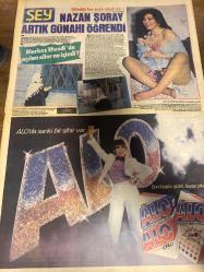 ŞEY HAFTALIK MAGAZİN GAZETESİ DOĞUM GÜNÜ HEDİYESİ  ( Turkish Newspaper ) - 31 OCAK 1983 - TAM TAKIM 12 SAYFADIR -Gönül Akkor-Metin eyinç-Müşerref Tezcan-Mine Koşan-Necdet tokatlıoğlu-Emel Sayın-Seyyal Taner-Selda Sürpriz-Müjde Ar-Rıfat ababay-Ahu Tuğba-Nazan Şoray-Hülya Sözer-Muazzez Ersoy-Nil Burak-Metin Akpınar-Gönül Öner-Mualla Akın-Mehtap Deniz-Lihan Daner-Şakir Öner-Mine Mater-Yaşar Özel-Mehlika Kenter-Saadet Gürses-Zerrin Özer-Tarık Akan-Öztürk Serengil-Selçuk Aslan-Emel Sayın-Sezen Aksu-Müjde Ar-Tanju Okan-Gönül Yazar-Asu Maralman-Nevra Serezli-Ayşe Mine-İzzet Öz-Ahu Tuğba Dehşet Yatağında-Onu Ağabeyi Pazarlıyor-Geleceğini Dracula’ya Bağladı-Yeni Dünya Sefası-Nazan Şoray Artık Günahı Öğrendi-Merkez Efendi’de Açılan Eller Ne İçindi-Dilediği Her Şeye Ulaştı ve-Nazan Şoray Artık Günahı Öğrendi-Zerrin’e Aşkları İçin Ben Akıl Verirdim-18 Günlük Aşk Bir Assolist Yarattı-Ben Kimseye Küfretmedim-Sezen Aksu İstanbul’u Terkediyor-Bir Gecede İki Milyona Hayır Dedi-Urlalı Tanju Baba Öfkelen