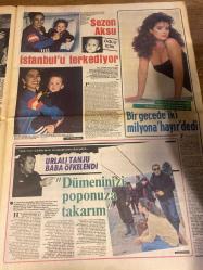 ŞEY HAFTALIK MAGAZİN GAZETESİ DOĞUM GÜNÜ HEDİYESİ  ( Turkish Newspaper ) - 31 OCAK 1983 - TAM TAKIM 12 SAYFADIR -Gönül Akkor-Metin eyinç-Müşerref Tezcan-Mine Koşan-Necdet tokatlıoğlu-Emel Sayın-Seyyal Taner-Selda Sürpriz-Müjde Ar-Rıfat ababay-Ahu Tuğba-Nazan Şoray-Hülya Sözer-Muazzez Ersoy-Nil Burak-Metin Akpınar-Gönül Öner-Mualla Akın-Mehtap Deniz-Lihan Daner-Şakir Öner-Mine Mater-Yaşar Özel-Mehlika Kenter-Saadet Gürses-Zerrin Özer-Tarık Akan-Öztürk Serengil-Selçuk Aslan-Emel Sayın-Sezen Aksu-Müjde Ar-Tanju Okan-Gönül Yazar-Asu Maralman-Nevra Serezli-Ayşe Mine-İzzet Öz-Ahu Tuğba Dehşet Yatağında-Onu Ağabeyi Pazarlıyor-Geleceğini Dracula’ya Bağladı-Yeni Dünya Sefası-Nazan Şoray Artık Günahı Öğrendi-Merkez Efendi’de Açılan Eller Ne İçindi-Dilediği Her Şeye Ulaştı ve-Nazan Şoray Artık Günahı Öğrendi-Zerrin’e Aşkları İçin Ben Akıl Verirdim-18 Günlük Aşk Bir Assolist Yarattı-Ben Kimseye Küfretmedim-Sezen Aksu İstanbul’u Terkediyor-Bir Gecede İki Milyona Hayır Dedi-Urlalı Tanju Baba Öfkelen