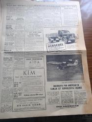 Yeni Sabah Gazetesi - Turkish Newspaper - 10 Aralık 1958 - Demokrat Parti grubu Dün alınacak tedbirleri tespit için bir komisyon teşkiline karar verdi - CHP lideri İsmet İnönü bütün meselelerin halledileceğinden eminim dedi fotoğraf - basın kanunu - ses sanatkarlarından Şükran Doruk radyoya dönüyor fotoğraf - Necmi Rıza Ahıskan - insan hakları beyannamesinin 10. Yıldönümü - abbase yazan Sevda Sezer yazı dizisi - tiyatro Enstitüsü kurulacak - 7 numaralı Haliç motoru büyük Bir tehlike atlattı - Rus gizli polis şefi Ivan Serov azledildi - Irak anayasası Türkleri tanımıyor yazan Nermin Neftçi - Muhammed'in torunları yazan Nezihe Araz Yazı Dizisi - Şirin Tülin çizen Bob Gustafson - Giresun'da rakı şarap karaborsa'da - beyoğlu'na 3000 telefon verilecek - 140 talebe başvekil Adnan Menderese telgraf çekti - çekoslavakya maçının kadrosu Dün açıklandı - çekoslavakya ile berabere kalmak büyük başarıdır - Fenerbahçe Karagümrük cumartesi oynuyor - Basri Dirimlili ve Lefter Küçükandonyadis fotoğraf
