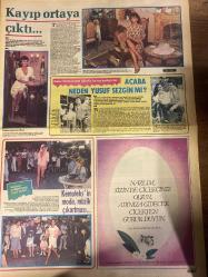 ŞEY HAFTALIK MAGAZİN GAZETESİ DOĞUM GÜNÜ HEDİYESİ  ( Turkish Newspaper ) - 4 TEMMUZ 1983 - TAM TAKIM 12 SAYFADIR -Cüneyt Arkın-Betül Arkın-Nilüfer Röportajı-Nükhet Duru-Selçuk Ural-Orhan Gencebay-Sevim Emre-Negla Nazir-Süha Özgerimli-Manolya Onur-Gülden Karaböcek-Zerrin Özer-Recep Kaymak-Adnan Şenses-Bahar Öztan-Kasım Gündüz-Yusuf Sezgin-Semra Türel-Nigar Uluerer-Ahmet Özhan-Atilla Kaya-Gönül Öner-Hülya Süer-Kamuran Akkor-Yasif Uğurlu Sahte nişan-Nükhet Duru evlilikte yeni moda yaratıyor-Tek başına danseden bir gelin adayı-Eski sevgili Selçuk Ural paravan mı-Üçüncü alyansı kim takacak-9 yıllık aşk 90 dakikaya sığar mı-Maskeli güzel-Yuvayı hangisi yıktı-Bir gün bu evlilik mutlaka bitecek-Öyle bir dünyaki-Televizyon bir dertlenme aracı oldu-Adnan bavullarımı bul-Kayıp ortaya çıktı-Acaba neden Yusuf Sezgin mi-Bağdat caddesinde olay vardı-Kemotek’s in moda müzik çıkartması-Arap’tan kurtuldu Amerikalıya tutuldu-İlk kocam bir gün gelse-Bir ticaret aşkı daha-Bu kadının dayısı kim-Sezon bitti