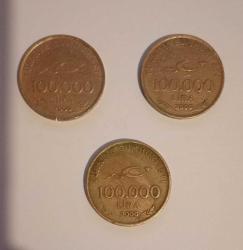 100.000 Lira · (2000) · İstanbul · Bakır